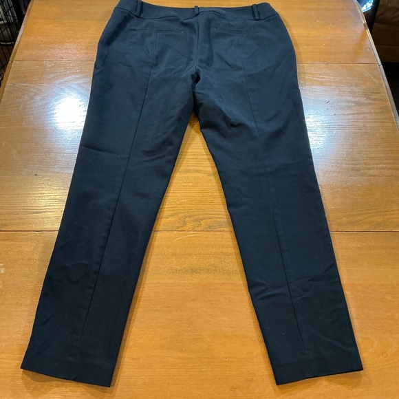 LOFT Julie Skinny Black Dress Pants 12T - Picture 5 of 12